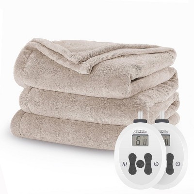 Microplush Throw, Stone