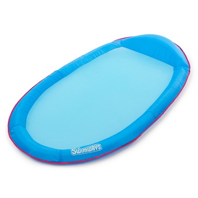 SwimWays Spring Float Premiun Hammock Pool Lounge Chair with Hyper-Flate Valve