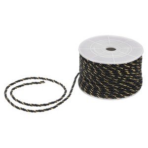 Unique Bargains Soft Polyester Twisted Silk Decorative Craft Cord Trim Cord Rope 22 Yards 1 Pc - 1 of 4