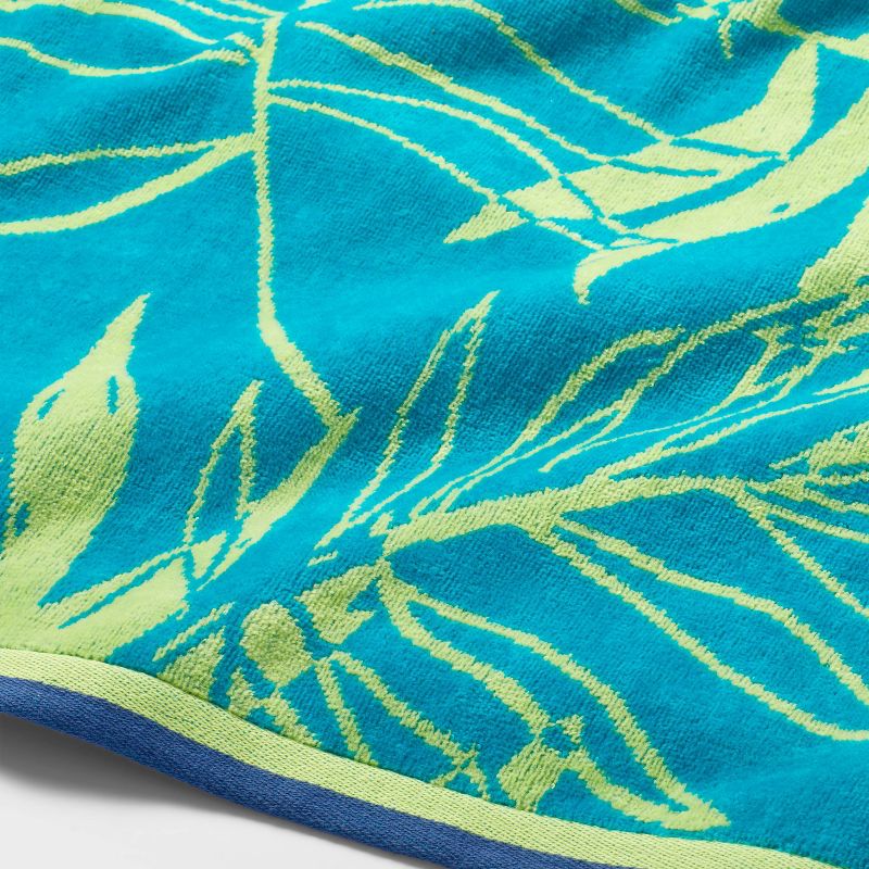 XL Jacquard Palm Leaf Beach Towel - Sun Squad&#8482;, 4 of 7