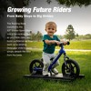 Strider 12” Sport Bike + Rocking Base - Helps Teach Baby How to Ride a Balance Bicycle - for Kids 6 Months to 4 Years - Easy Assembly & Adjustments - 2 of 4