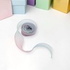 Unique Bargains Ribbon Plain Fishtail Organza Simple Style Polyester 354.33"x1.57" 1 Pc - 2 of 3
