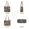 Signare USA William Morris Tree of Life Red Shoulder Tote Bag - 2 of 4