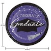 Creative Converting Graduate School Spirit Purple Tableware Kit 18ct - 2 of 4