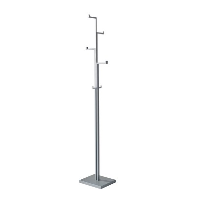 Leon Coat Rack Silver - Adesso
