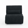 CAVINAS Velvet Recliner Single Seat Comfortable Lounge Chair Sofa Design Sofa with Waist Pack Padding - 2 of 4