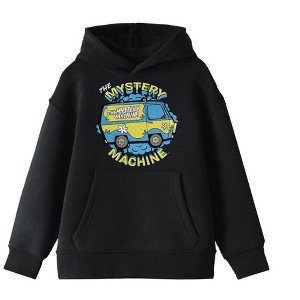 Scooby Doo Mystery Machine Boy's Black Sweatshirt - 1 of 2