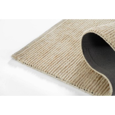 Ivory Hand-Tufted Wool Runner Rug with Cotton Backing