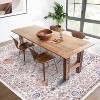Area Rugs, Non-Slip, Machine Washable Oriental Rugs, Low Pile, Soft Ultra-Thin Carpet for Living Room, Bedroom, Dining Room, Home Office - 4 of 4