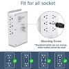 Itopfox Multi Plug Outlet Surge Protector with 12 Electrical Outlets & 4 USB Charging Ports, Wall Plug Expander for Room, Office, Gaming - 4 of 4