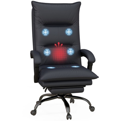 Vinsetto Gaming Chair, Racing Style Computer Recliner With Lumbar Support,  Footrest And Cup Holder : Target