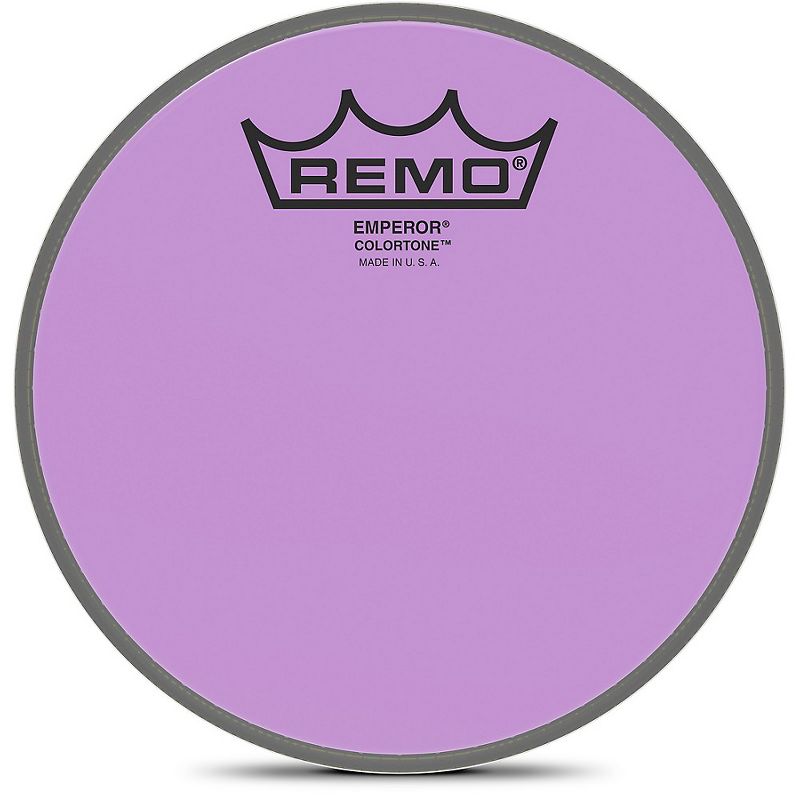 Remo Emperor Colortone Purple Drum Head, 1 of 5