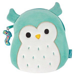 Squishmallows Winston the Owl 8" Inch Zippered Plush Storage Pouch - 1 of 3