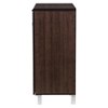 Excel Modern and Contemporary Sideboard Storage Cabinet - Dark Brown - Baxton Studio - image 3 of 4
