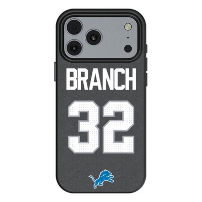 NFL Detroit Lions Players Game Tactic MagSafe Compatible Cell Phone Case for Apple iPhone 17 Series