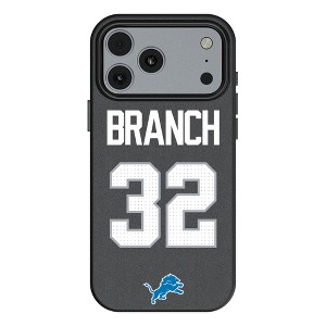 NFL Detroit Lions Players Game Tactic MagSafe Compatible Cell Phone Case for Apple iPhone 17 Series - 1 of 4