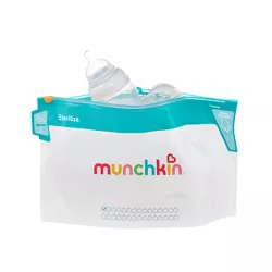 Munchkin 6pk Jumbo Bottle Sterilizer Bag