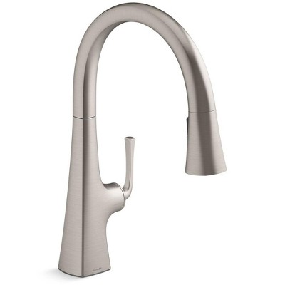 Graze® Pull-Down Kitchen Sink Faucet With Three-Function Sprayhead