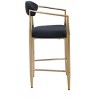 NicBex Set of 2 Bar Stools for Kitchen Island,Modern Counter Bar Stools with Metal Frame,Bar Chairs for Dining Rooms,Kitchens Islands,Black/White - 4 of 4