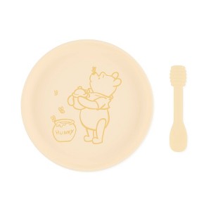 Disney Bumkins 2pc Disney Winnie the Pooh Feeding Set - Light Yellow - 1 of 4
