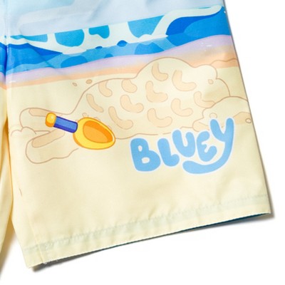 Bluey Bingo Little Boys Swim Trunks Bathing Suit 5-6 — фото 4