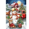 Briarwood Lane Winter House Flag 40x28 For Outdoor Country Snow Day For Winter House Flag - 3 of 4
