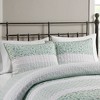 Gracie Mills Glenn Coastal Breeze 5-Piece Seersucker Comforter Ensemble with Coordinating Throw Pillows - 2 of 4