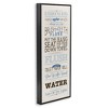 Stupell Industries Bathroom Rules Vintage List, 13" x 30" - 3 of 4