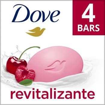 Dove Beauty Revitalizante Bar Soap - Cherry & Chia Milk - 3.75oz/4ct