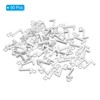 Unique Bargains Metal Bulk Elegant DIY Crafts Jewelry Making Initial Pendant 50 Pcs - 3 of 4