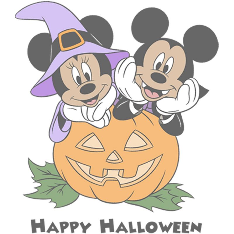 Boy's Disney Halloween Vampire Mickey & Minnie T-Shirt, 2 of 5