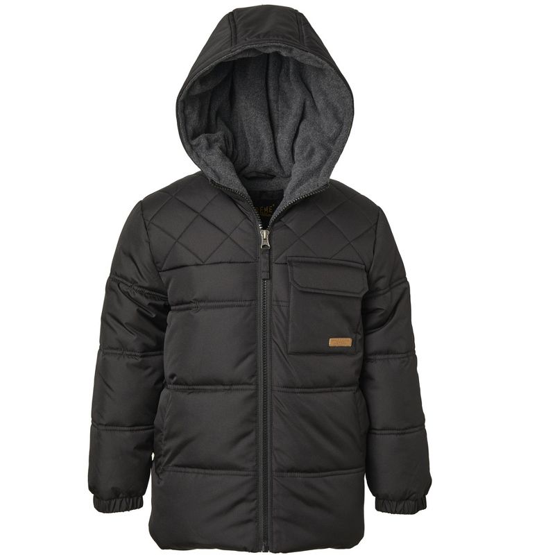 IXtreme Big Boy Mixed Quilted Puffer Jacket, 2 of 3