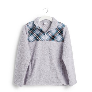 Vera Bradley Women's Outlet Teddy Fleece Half-Zip Pullover - 1 of 2