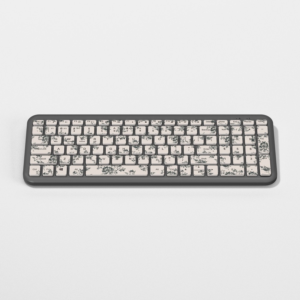 Floral Printed Wireless Keyboard - heyday™