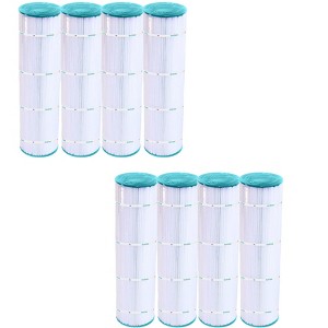 Hurricane 8 Pack HF7489-04 Advanced Pool Filter Cartridge for PA112, Unicel C-7489, Filbur FC-1275, Hayward Super-Star-Clear C-4500, C-4520, CX875XRE - 1 of 4