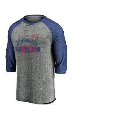 minnesota twins 3 4 sleeve shirts