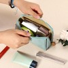 Unique Bargains Travel Handy Portable Cosmetic Small Makeup Bag 1Pc - 2 of 4