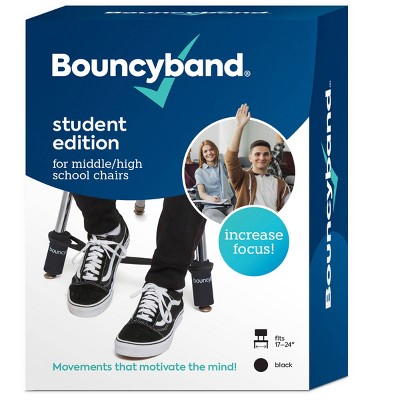 Bouncy Bands Student Edition for Middle/High School Chairs Black