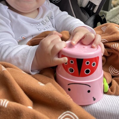 ZOO® Stack & Pour Buckets Baby Bath Toy