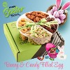 Premade Easter Gift Baskets for Adults & Kids, Candy Filled Eggs + Bunny - Gourmet Nut Platter (4 Piece Assortment) - 3 of 4