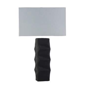 SAGEBROOK HOME 31" Tall Contemporary Table Lamp Black