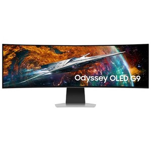 Samsung 49" Odyssey OLED G9 (G95SC) DQHD 240Hz G-Sync Curved Gaming Monitor - 1 of 4