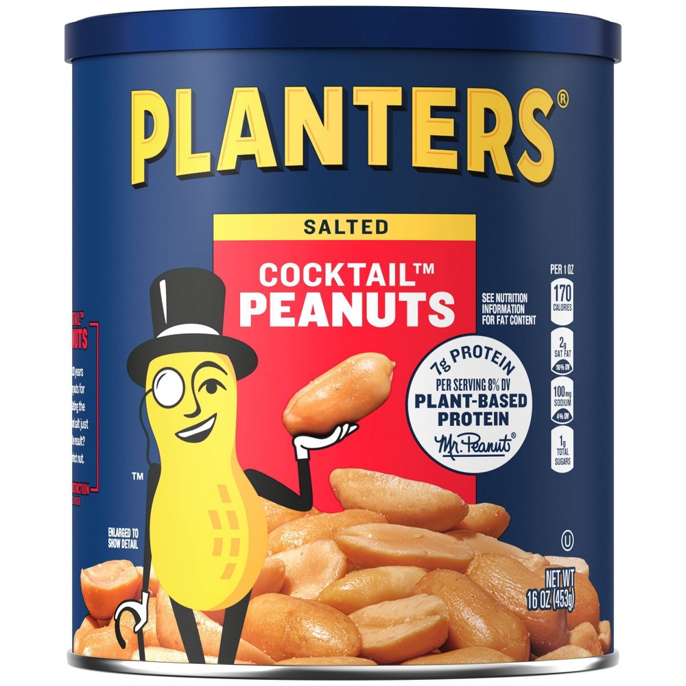 UPC 029000072107 product image for Planters Heart Healthy Cocktail Peanuts - 16oz | upcitemdb.com