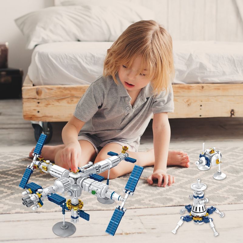 Contixo Aerospace Series Building Block Sets - Mars Rover and Space Station, 3 of 16