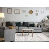 Rug Branch Contemporary Geometric, Stripes, Southwestern Cream Indoor Area Rug - 5' x 8' - 2 of 4