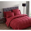 Kate Aurora All Season Hotel Dobby Stripe 8 Piece Bed in a Bag Comforter & Sheets Set - 3 of 4