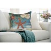 Liora Manne Marina Holiday Indoor/Outdoor Pillow.. - 2 of 4