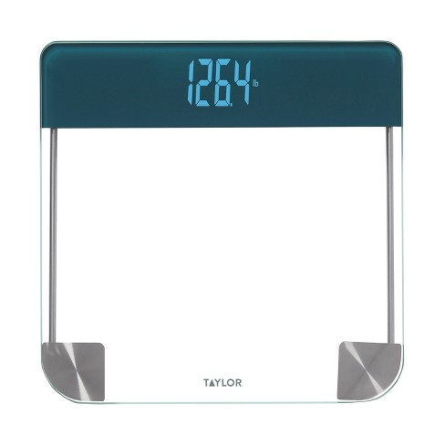 Taylor Electronic Glass Talking Bathroom Scale, 440 Lb. Capacity