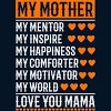 Men's Design By Humans Best Mother Description Hearts By OlaFami Tank Top - 2 of 2
