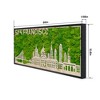 SEVOBAL Wall Art San Francisco Moss City Silhouette Metal Art for Chic Modern Home Indoor Interior Space Decor, Green, 36.3"*18"*4" - 2 of 4